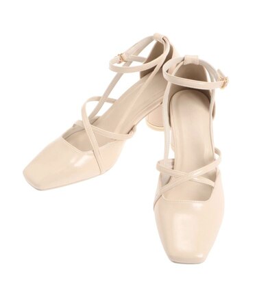 アートストラップサンダル