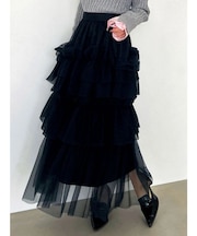 スーパーボリュームギャザースカート