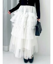 スーパーボリュームギャザースカート