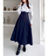サイドプリーツトレンチコルセットスカート