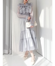 エアリーシャツワンピース