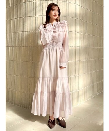 エアリーシャツワンピース