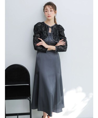 【藤井サチコラボ】ボレロSETサテンキャミドレス