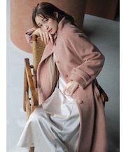 【藤井サチコラボ】スタンドウールライクコート