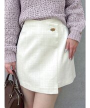 ポイントバックルミニスカート