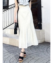 カーヴィーラインマーメイドスカート