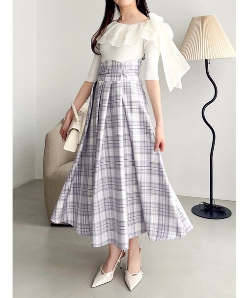 アシメタックコルセットスカート