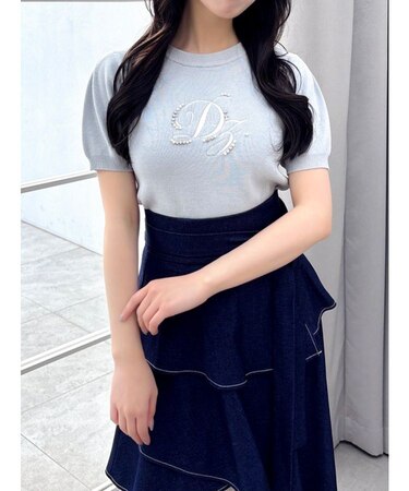 ロゴニットプルオーバー