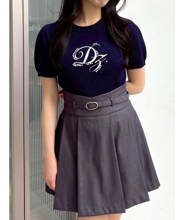 ロゴニットプルオーバー