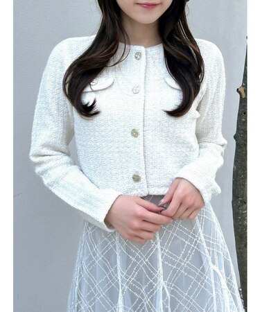 スプリングニットジャケット