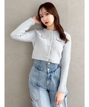 スプリングニットジャケット