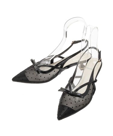 フロントリボンシアーパンプス