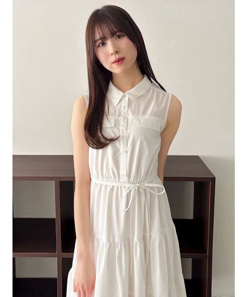 【WEB限定】コットンボリュームワンピース