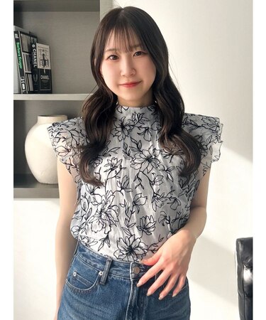 【WEB限定】フロッキーバックリボンブラウス
