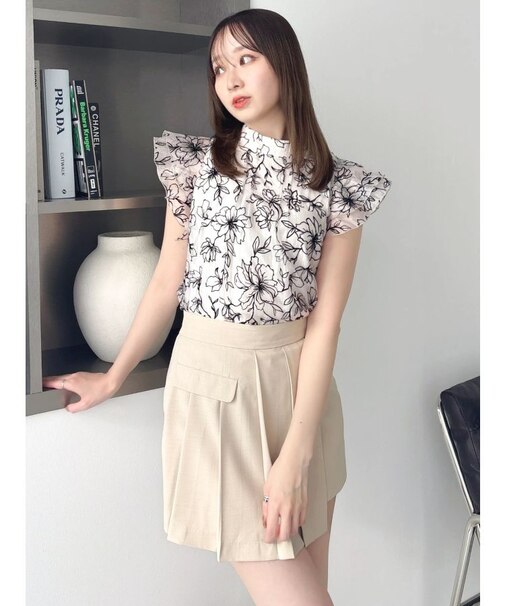 【WEB限定】フロッキーバックリボンブラウス