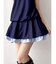 レイヤードライクフレアミニスカート