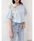 【mofusandコラボ】リボンショルダーロゴTシャツ