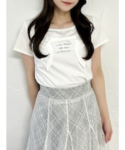 リボンディティールドッキングTシャツ