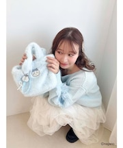 【ちいかわ/dazzlin specialcollection】モコモコフリルバッグ