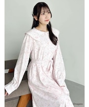 【ちいかわ/dazzlin specialcollection】フラワーパターンワンピース