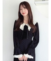 ラッフルティアードイレヘムワンピース