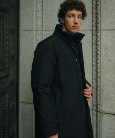 別注』+phenix WINDSTOPPER by GORE-TEX LABSスタンドダウンコート 