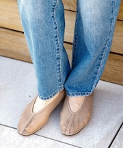 REMME　メッシュフラットシューズ