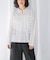 sara mallika　COTTON BORDER LACE TOP