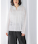 sara mallika　COTTON BORDER LACE TOP