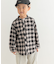 『親子リンク』バンドカラーチェックシャツ(KIDS)