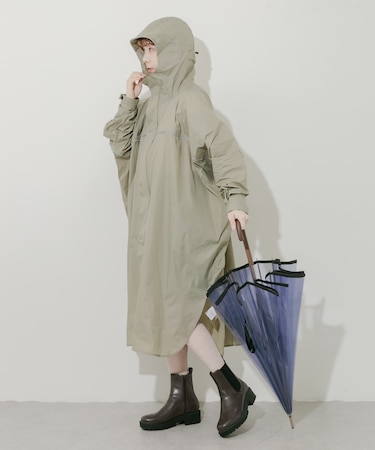 『WEB限定』『ユニセックス』Wpc.　バイシクルスリーブポンチョ