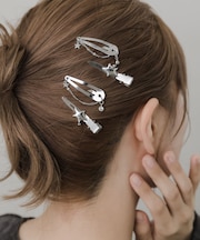 スターモチーフメタル4セットピン