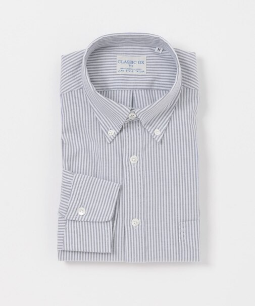 『イージーケア』LIFE STYLE TAILOR　マルチスペック CLASSIC OX BDシャツ