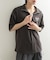 『WEB限定』Mark Gonzales　スタンドハーフZIPドローコードTシャツ