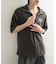 『WEB限定』Mark Gonzales　スタンドハーフZIPドローコードTシャツ