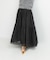 MARILYN MOON　sheer cotton gather skirt
