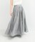 MARILYN MOON　sheer cotton gather skirt