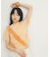 シャーリングフリルTEE