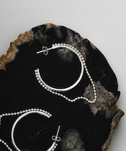 SMELLY so’　combination hoop pierce