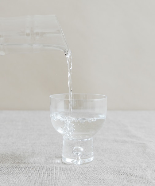 廣田硝子　泡入り杯　化粧箱入り