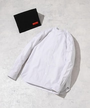 『WEB限定』『XXLサイズあり』『抗菌／消臭』ハイパフォーマンスオックスバンドカラーシャツ