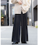 『TALLサイズ／WEB限定』ウールライクダブルタックワイドパンツ