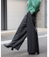 『TALLサイズ／WEB限定』ウールライクダブルタックワイドパンツ
