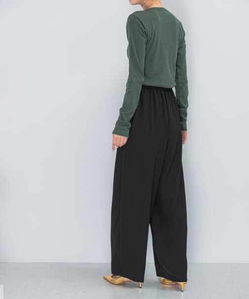 ELENDEEK　GEORGETTE RELAX PANTS