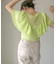 透かし編みフリルニット∴