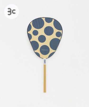 栗川商店　熊本 来民の渋うちわ