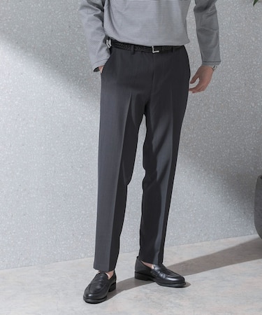 『洗濯可／防シワ』LIFE STYLE TAILOR　カルゼストレッチコンフォータブルパンツ
