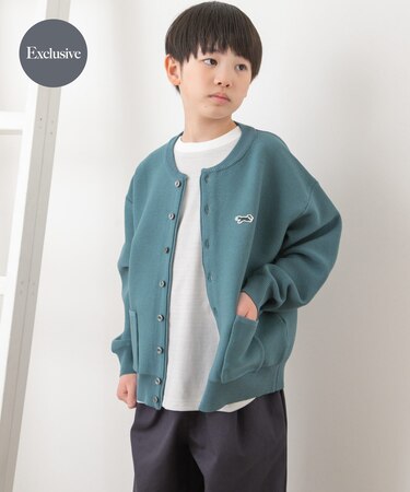 『親子リンク』『別注』PENNEYS×DOORS　THE FOXクルーネックカーディガン(KIDS)