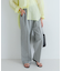 new basic　センターシームカットパンツ
