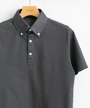 『吸水速乾』LIFE STYLE TAILOR ボタンダウン半袖プルオーバー